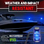 4 Pack Clip-On LED Safety Lights for Night Use