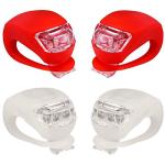 Silicone LED Bike Light Set - Front & Rear