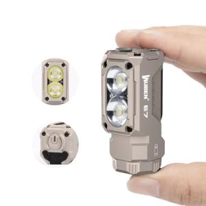 WUBEN E7 Mini Rechargeable LED Flashlight, 1800 Lumen