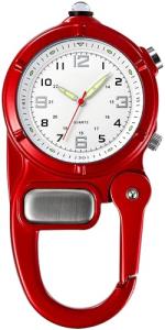 Portable Clip-On Watch with Flashlight for Outdoor Activities
