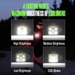 2-Pack Clip-On LED Lights for Night Running