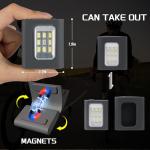 Rechargeable Magnetic LED Clip-On Safety Lights