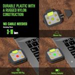 2-Pack Clip-On LED Lights for Night Running