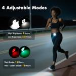 2 Pack Rechargeable Clip-On Safety Lights