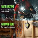 2-Pack Clip-On LED Lights for Night Running