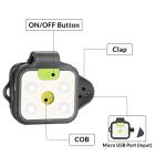 2-Pack Clip-On LED Lights for Night Running