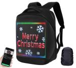 Welaso Bluetooth LED Backpack with Custom Sign Panel