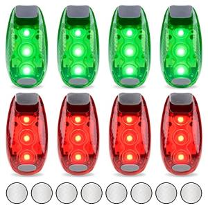 8 Pack LED Safety Bike & Outdoor Lights