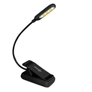 VAVOFO Rechargeable Clip-On Book Light