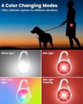 Rechargeable LED Dog Collar Lights, 2-Pack