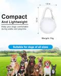 Rechargeable LED Dog Collar Lights, 2-Pack