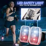 Rechargeable LED Safety Lights for Runners and Pets