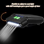 LED Clip-on Cap Lights - Rechargeable & Waterproof