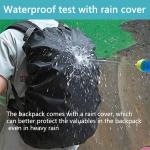 Welaso Bluetooth LED Backpack with Custom Sign Panel