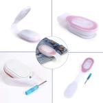 ALONEFIRE Magnetic Clip-on LED Flashlight - Red