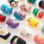 Funny Animal Food Design Crew Socks for Women