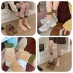Cute Cotton Ankle Socks for Women and Girls