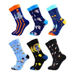 Colorful Funky Dress Socks for Men - Various Patterns