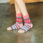 Joyca Women's Warm Multicolor Wool Winter Socks