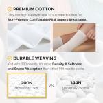 Floral Patterned Crew Socks for Women - 5 Pairs