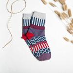 Joyca Women's Warm Multicolor Wool Winter Socks