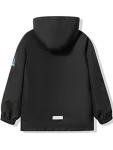 Kids Waterproof Hooded Rain Jacket, Size 8-10