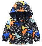 Dinosaur Windbreaker Jacket for Toddler Boys