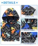 Dinosaur Windbreaker Jacket for Toddler Boys