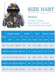 Dinosaur Windbreaker Jacket for Toddler Boys