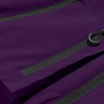 Lightweight Waterproof Men's Rain Jacket - Purple