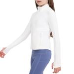 Lightweight Fleece Windbreaker Jacket for Girls