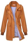 Lightweight Waterproof Raincoat with Hood for Women