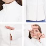 Lightweight Fleece Windbreaker Jacket for Girls