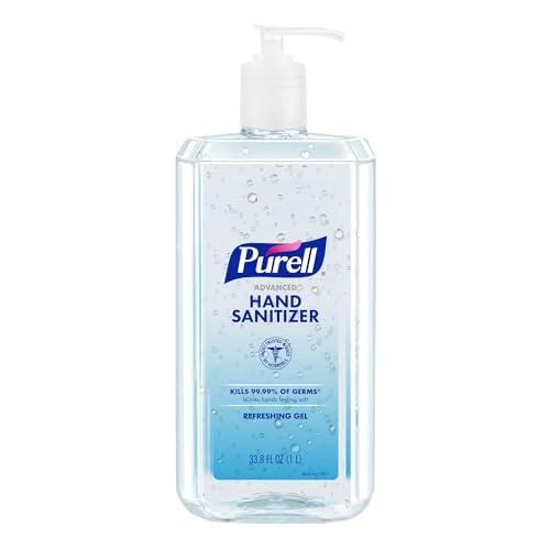 PURELL Advanced Hand Sanitizer Refreshing Gel 1 Liter Pump Bottle