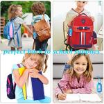 5 Pack Travel Size Hand Sanitizer Keychain Holders