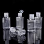 MEMOVAN Travel Plastic Bottles with Silicone Sleeves
