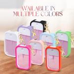 VANEST Silicone Keychain Case for Touchland Sanitizer