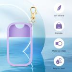 VANEST Silicone Keychain Case for Touchland Sanitizer