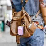 VANEST Silicone Keychain Case for Touchland Sanitizer