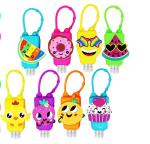 Kids Travel Size Hand Sanitizer Keychain Holders - 8 pcs