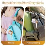 Travel Hand Sanitizer Spray Holder with Keychain