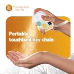 Travel Hand Sanitizer Spray Holder with Keychain