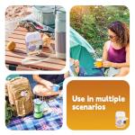 Travel Hand Sanitizer Spray Holder with Keychain