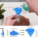 Keychain Hand Sanitizer Holder Set - 5 Pack