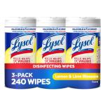 80-Count Lemon Lime Scent Disinfecting Wipes