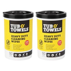 Heavy-Duty Citrus Cleaning Wipes, 2 Count