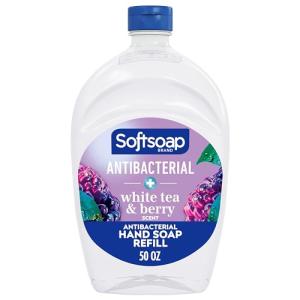 Softsoap Antibacterial Liquid Hand Soap Refill - White Tea Berry