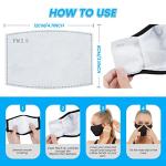 Washable, Reusable 3-Ply Face Masks 6 Pack