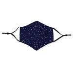 Kids' Adjustable Washable Cloth Face Mask - Starry Night
