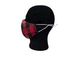 Checkered Reusable Cloth Face Masks - 4 Pack